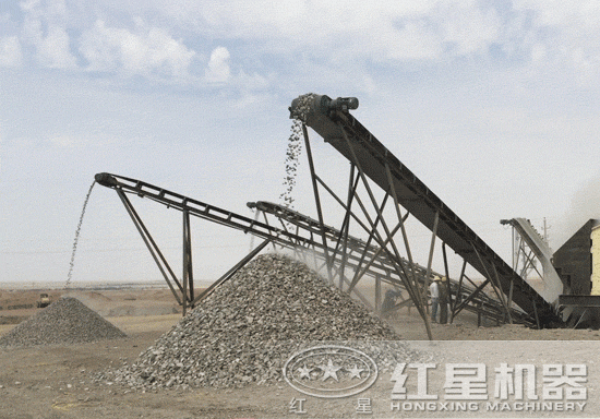 大型石料廠生產線組配視頻_800噸鵝卵石加工工藝詳解